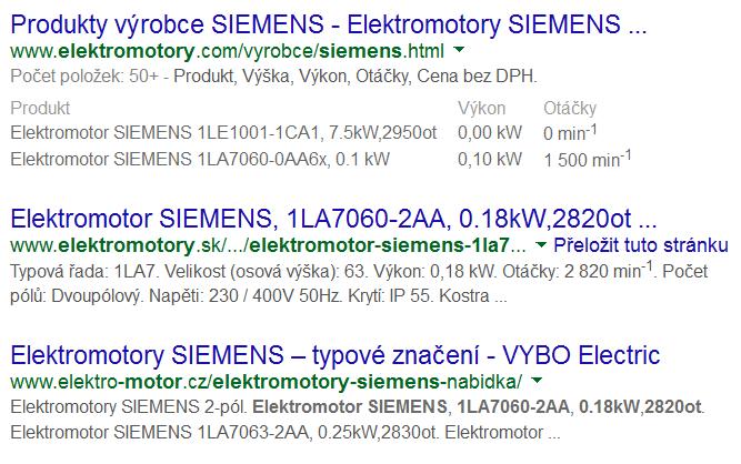 Google vyhledávání