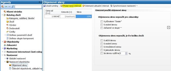 ZIM Objemové slevy