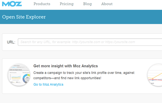 Open Site Explorer