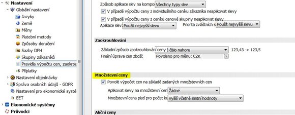ZIM Množstevní ceny